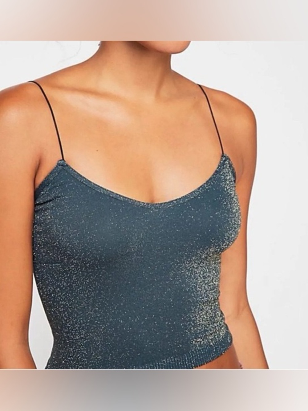 Free People Intimately Free People Glitter Top